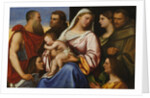 Madonna and Child with Saints and Donors by Sebastiano del Piombo