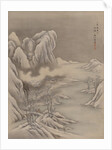 Winter Scene, 1892 by Seki Shuko
