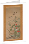 Birds and Flowers of Summer and Autumn, mid-16th century by Shikibu Terutada