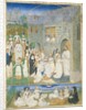 The Holy Virgins Greeted by Christ as They Enter the Gates of Paradise, ca. 1467-70 by Simon Marmion