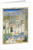 The Holy Virgins Greeted by Christ as They Enter the Gates of Paradise, ca. 1467-70 by Simon Marmion
