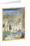 The Holy Virgins Greeted by Christ as They Enter the Gates of Paradise, ca. 1467-70 by Simon Marmion