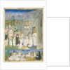 The Holy Virgins Greeted by Christ as They Enter the Gates of Paradise, ca. 1467-70 by Simon Marmion