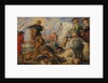 Copy after Rubens's 'Wolf and Fox Hunt', ca. 1824-26 by Edwin Henry Landseer