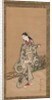 Woman on Veranda, ca. 1730 by Takizawa Shigenobu