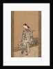 Woman on Veranda, ca. 1730 by Takizawa Shigenobu