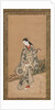 Woman on Veranda, ca. 1730 by Takizawa Shigenobu