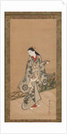 Woman on Veranda, ca. 1730 by Takizawa Shigenobu