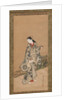 Woman on Veranda, ca. 1730 by Takizawa Shigenobu