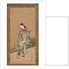 Woman on Veranda, ca. 1730 by Takizawa Shigenobu