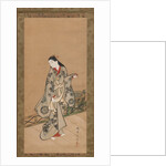 Woman on Veranda, ca. 1730 by Takizawa Shigenobu