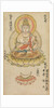 Gakko Bosatsu, from Album of Buddhist Deities from the Diamond World…, mid-12th century by Takuma Tameto