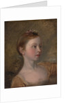 The Painter's Daughter Mary, mid-19th century by Unknown