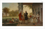 Washington and Lafayette at Mount Vernon, 1784, 1859 by Thomas Pritchard Rossiter