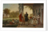 Washington and Lafayette at Mount Vernon, 1784, 1859 by Thomas Pritchard Rossiter