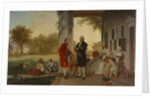 Washington and Lafayette at Mount Vernon, 1784, 1859 by Thomas Pritchard Rossiter