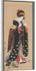 Woman with Battledore and Shuttlecock, 1815-20 by Torii Kiyotomo