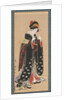 Woman with Battledore and Shuttlecock, 1815-20 by Torii Kiyotomo
