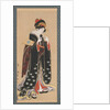 Woman with Battledore and Shuttlecock, 1815-20 by Torii Kiyotomo