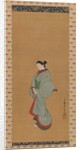 Standing Woman, ca. 1730 by Tosendo Rifu