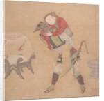 Tartar Officer Carrying Blond Lady, 19th century by Unknown