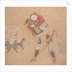 Tartar Officer Carrying Blond Lady, 19th century by Unknown