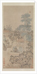 Playing the zither for a crane, mid-16th century by Unknown