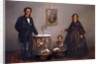 [Family Portrait], ca. 1855 by WL Germon