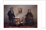 [Family Portrait], ca. 1855 by WL Germon