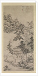 Lofty Scholar among Streams and Mountains, in the manner of Juran, late 17th century by Wang Jian