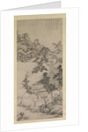 Lofty Scholar among Streams and Mountains, in the manner of Juran, late 17th century by Wang Jian