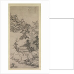 Lofty Scholar among Streams and Mountains, in the manner of Juran, late 17th century by Wang Jian