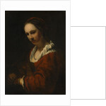 Young Woman with a Pearl Necklace by Unknown