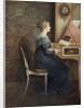 An Old Song, 1874 by William John Hennessy