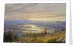 Lake Squam from Red Hill, 1874 by William Trost Richards