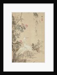 Egrets, Peonies, and Willows, early 19th century by Yamamoto Baiitsu