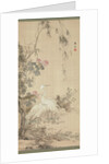 Egrets, Peonies, and Willows, early 19th century by Yamamoto Baiitsu