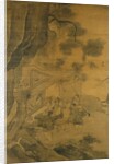 Studying a Painting, 16th century by Zhang Lu