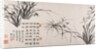 Orchids and Bamboo, dated 1742 by Zheng Xie