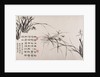 Orchids and Bamboo, dated 1742 by Zheng Xie