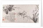 Orchids and Bamboo, dated 1742 by Zheng Xie