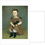 Martha Bartlett with Kitten, ca. 1860 by Unknown