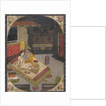 Radha and Krishna on a Bed at Night, ca. 1830 by Unknown