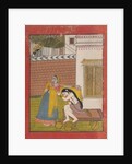 Krishna Spying on Radha, ca. 1780-90 by Unknown