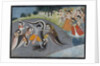 Krishna Subduing Kaliya, the Snake Demon: Folio from a Bhagavata Purana Series , ca. 1785 by Unknown