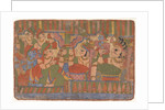 Council of Heroes…from a Dispersed Mahabharata, ca. 1800 by Unknown