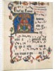 Manuscript Leaf with Initial A, from an Antiphonary, ca. 1425-50 by Unknown