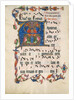 Manuscript Leaf with Initial A, from an Antiphonary, ca. 1425-50 by Unknown