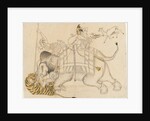 Maharao Shatru Sal II Hunting a Tiger, ca. 1866-89 by Unknown