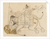 Maharao Shatru Sal II Hunting a Tiger, ca. 1866-89 by Unknown